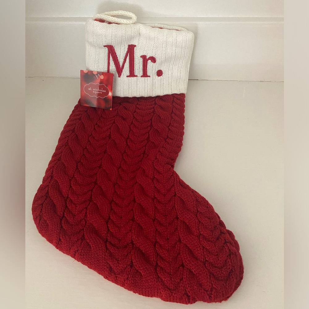 Mr. & Mrs. Christmas Stockings - Picture 6 of 9